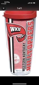 Western Kentucky Hilltoppers 24oz Tervis Tumbler w/Lid-Made in USA-New - Bild 1 von 6