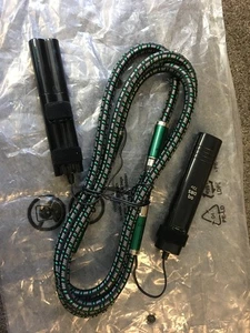AudioQuest Columbia RCA Cables; 1m Pair Interconnects new open box- read - Picture 1 of 4