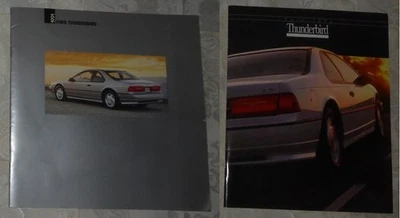Vintage Lot of 2 1991 & 1992 Ford Thunderbird Sales Brochures - Image 1 of 4