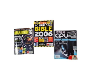 Maximum PC 2006 PC Gamer 2006 Computer Power User Magazine 2008 Lot 3 - Picture 1 of 17