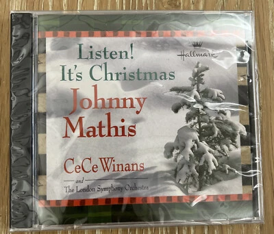 Listen! It’s Christmas Johnny Mathis CeCe Winans Hallmark CD 1999 (Sealed) - Image 1 of 3