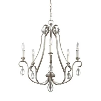 Murray Feiss Lighting 5-Light Chandelier F3070/5SRS - Image 1 of 2