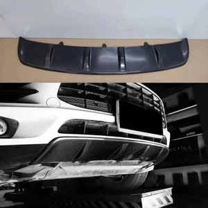 FOR 2014-2020 Porsche Macan real carbon fiber front bumper front lip spoiler - Picture 1 of 2