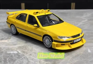 VEHICLE Art 1:18 Peugeot 406 TAXI Resin Diecast Car Model Hobby Gifts Yellow - Bild 1 von 18