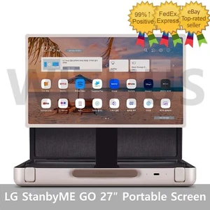 LG StanbyME GO 27 inch Portable Wireless Touch Screen FHD Display 27LX5QKNA New_ - Picture 1 of 12