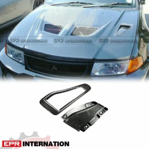 Kit exterior campana extractora de fibra de carbono estilo OE para MITSUBISHI Evolution EVO 5 6 - Imagen 1 de 8