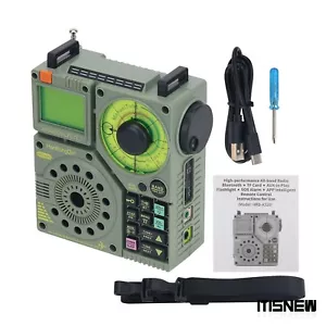 MF MW VHF WB Multi-band Radio Aviation Band Support Bluetooth and TF Card Play - Picture 1 of 7