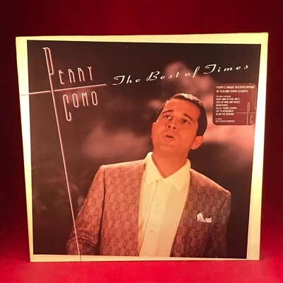 PERRY COMO The Best Of Times 1986 vinyl LP Moon River It Had To Be You La Da - Image 1 of 4
