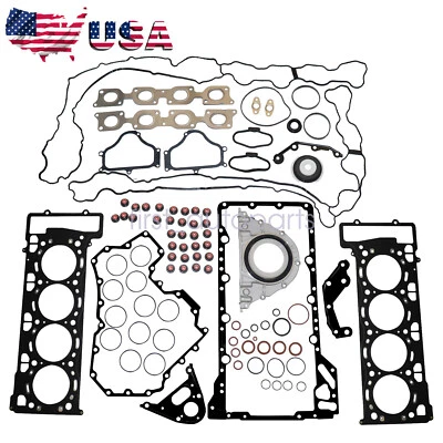 Комплект прокладок для капитального ремонта двигателя подходит для BMW 550i 750Li X5 X6 F02 F07 E70 E71 N63 4.4T V8 - Изображение 1 из 4