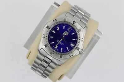 Tag Heuer WK1116.BA0311 Royal Blue Mens 2000 Professional Watch Silver Indigo - Image 1 of 4