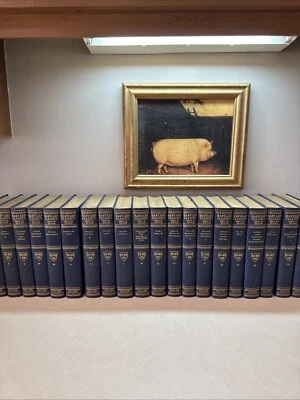THE HARVARD CLASSICS! Shelf of Fiction 1917 first edition very good condition - Image 1 of 4