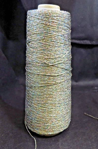 Kreinik Metallic Thread for Stitching Confetti Green #043 - #12 Braid 550M - Picture 1 of 4
