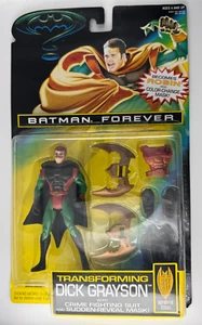 Transforming Dick Grayson MOSC NEU Batman Forever Kenner 1995 Actionfigur - Bild 1 von 5