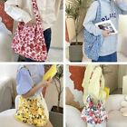 Canvas Canvas Tote Bag Polyester Floral Casual Handbag Print Shoulder Bags