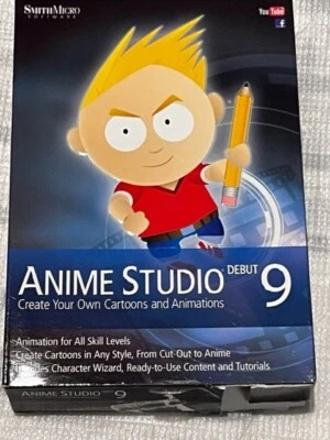 SmithMicro Poser Debut + Voila + Anime Studio Debut 9 + TrueRanger  UPC CUT OFF - Image 1 of 4