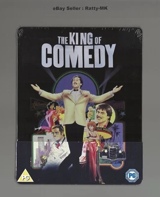 THE KING OF COMEDY - UK EXCLUSIVE BLU RAY STEELBOOK - NEW & SEALED - Image 1 of 4