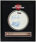 ANTHONY KIEDIS & CHAD SMITH Signed Drumhead JSA COA RED HOT CHILI PEPPERS 