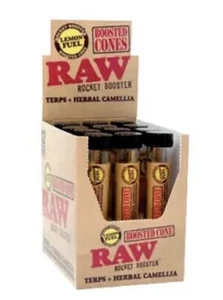 RAW ROCKET BOOSTER CONES LEMON FUEL 3 Cones Deal - Picture 1 of 2