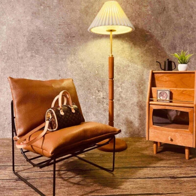 Modelo de sofá de sillas miniatura para casa de muñecas escala 1/6 para muñeca BJD muebles hágalo usted mismo Foto 1 de 4