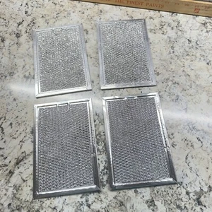 4 filtros de malla de grasa de aluminio para campana de ventilación para microondas y estufa 7-5/8" x 5" - Imagen 1 de 10