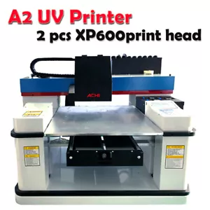 Stampante UV A2 e testina di stampa 2 pezzi XP600 600*600 MM rotazione cilindrica 3D in rilievo - Foto 1 di 11