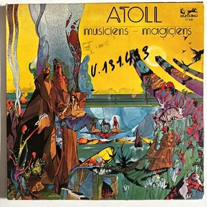 ATOLL MUSICIENS MAGICIENS PROG Rock French 1 St Press  Lp RARE 87008 - Picture 1 of 10
