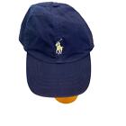 Polo Ralph Lauren Blue Embroidered Pony Baseball Cap Hat Kids OSFA