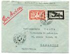 French Indochina 1952 Airmail 1P & 2P Used Hanoi To France [025]