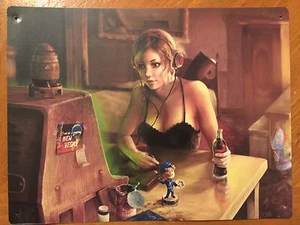 Tin Sign Vintage Nuka Cola New Vegas Girl Fallout - Picture 1 of 1