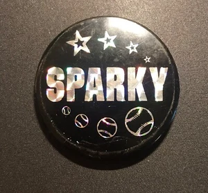 SPARKY Original Vintage Pinback Button 2". - Picture 1 of 2