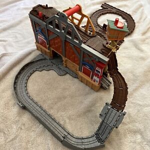 Thomas the Train Take N Play Rescue from Misty Island Playset INCOMPLETE