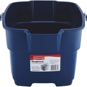 Rubbermaid 15Qt Bl Metalc Bucket - Picture 1 of 1