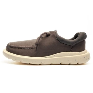 Sperry Captains Moc SeaCycled Hombre Entrenadores Informales Sin cordones Zapatos de Diseñador Gris - Imagen 1 de 5