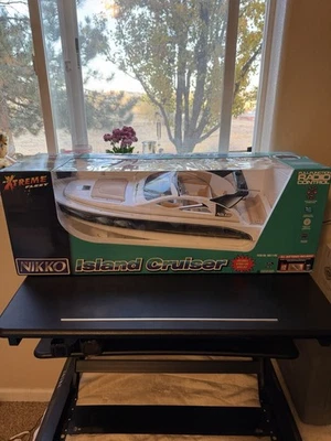 NIKKO RC Island Cruiser – Full-Function Radio Control Boat - Vintage - New/Rare - Image 1 of 4