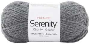 Premier Serenity Chunky Yarn-Smoke - 3 Pack - Picture 1 of 1