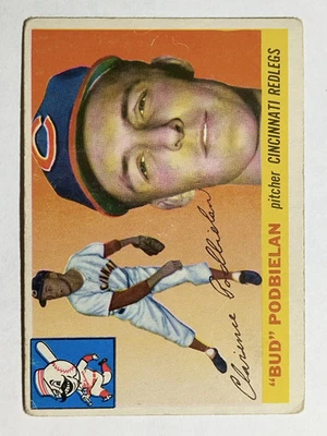 1955 Topps #153 Bud Podbielan (VG) - Image 1 of 2