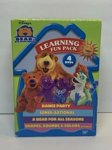 Bear in the Big Blue House Learning DVD Box Set of 4 ~ BITBBH Disney OOP GUC - Imagen 1 de 18