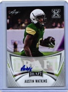 2021 Leaf Draft Autographs XRC Austin Watkins Rookie Auto #BA-AW1 - Bild 1 von 2