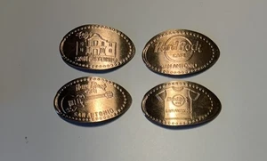 Elongated Penny LOT Hard Rock Cafe, San Antonio, TX Texas, Kupfer, C10393 - Bild 1 von 1