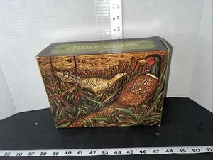 Vintage Avon Pheasant Oland After Shave Bird Decanter Full With Box - Picture 1 of 11