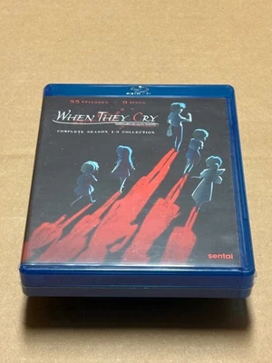 Sentai Filmworks 2021 Release 'When They Cry' Complete Blu-Ray Collection Sealed - Image 1 of 4