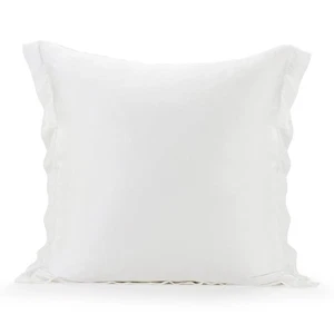 Neu in PKG Hiend Accents Lyocell Euro Sham 27" x 27" weiß - Bild 1 von 1