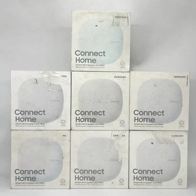 Samsung Connect Home Smart WiFi System 2x2 Pack – Brand New – Mesh Router - Image 1 of 2