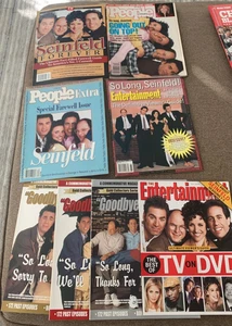7 Huge Seinfeld Magazine lot Special Collectors Edition RARE TV Guide People - Imagen 1 de 1