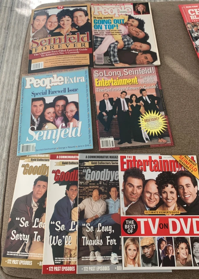 7 Huge Seinfeld Magazine lot Special Collectors Edition RARE TV Guide People - Image 1 of 1