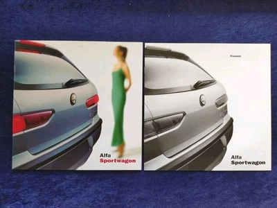 ALFA ROMEO 156 Sportwagon Prospekt 4.2000 + Preisliste Foto 1 de 4