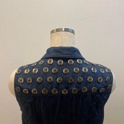 Chaqueta vaquera sin mangas Opening Ceremony XS azul Foto 1 de 4