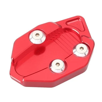 Placa de almohadilla de extensión de soporte lateral para Yamaha T-MAX 530 2012-2015 2013 roja Foto 1 de 4
