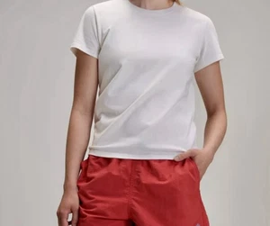 DISEÑO ALPINO 'CAMISETA DE SENDERISMO MANGA CORTA' MUJER 'PRELAVADA' NIEVE ALPINA MEDIANA - Imagen 1 de 6
