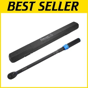Professional 1/2-Inch Drive Click Torque Wrench 25-250FT.LB/339N.M, Blue Finish - Picture 1 of 9